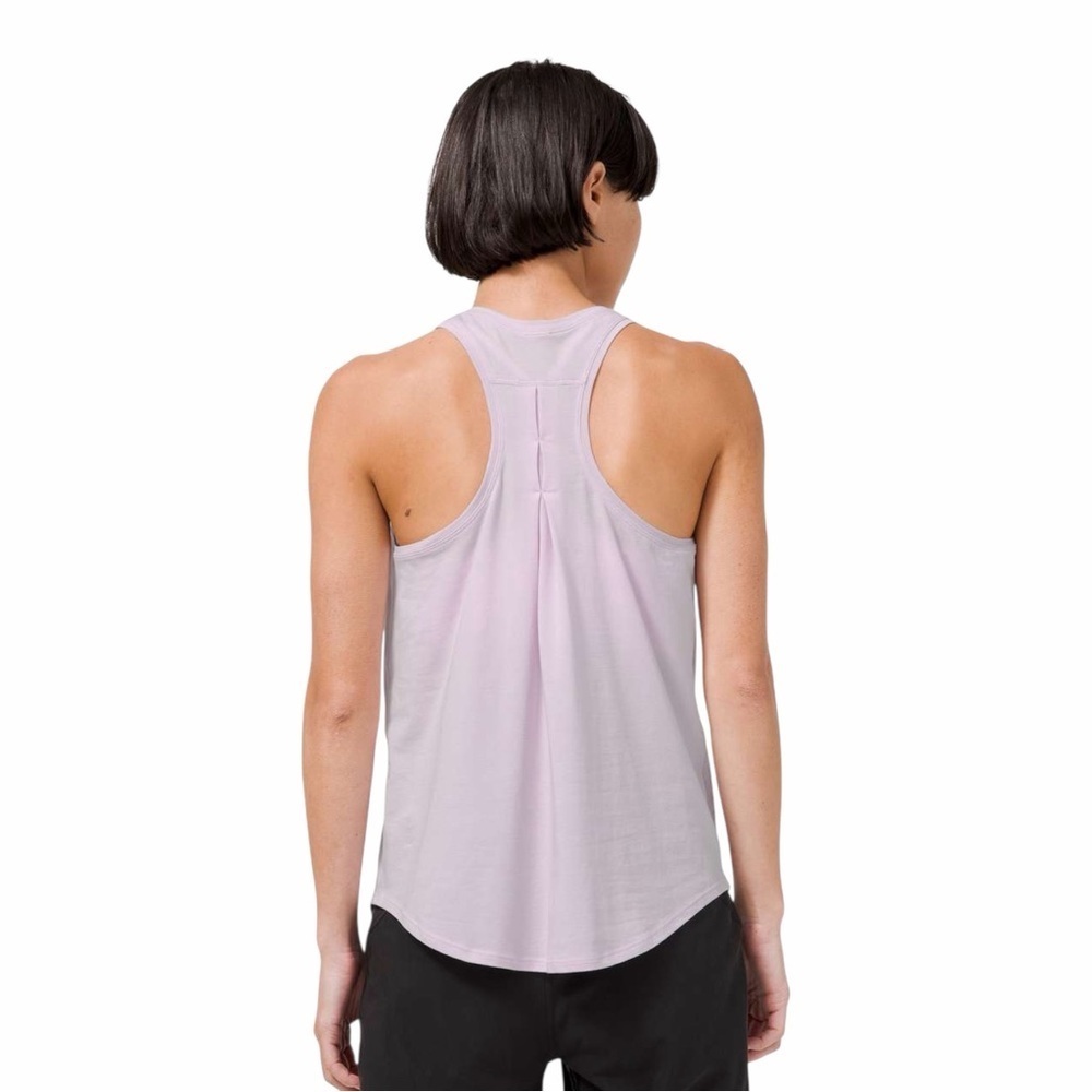 Lululemon Love Tank Pleated Top in Lavender Dew Womens S